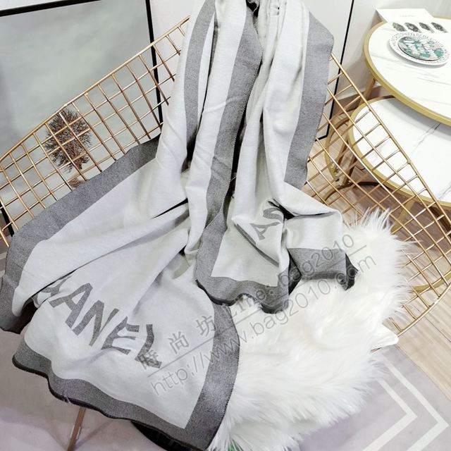 CHANEL圍巾 香奈兒加厚款羊絨圍巾 CHANEL秋冬款女加厚大披肩  llwj6951
